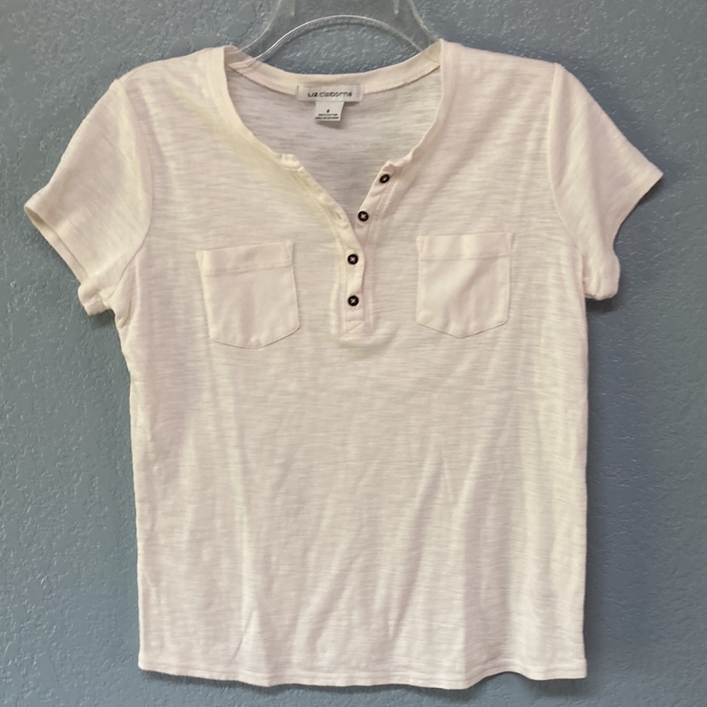 3/$15 Liz Claiborne Top S